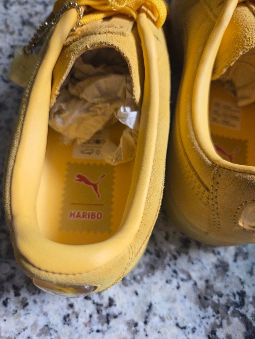 Puma x Haribo Suede Gold– S Size 8 (6C) - Picture 5 of 9
